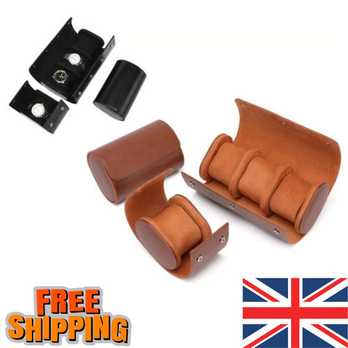 Travel leather 3 slot - leather,