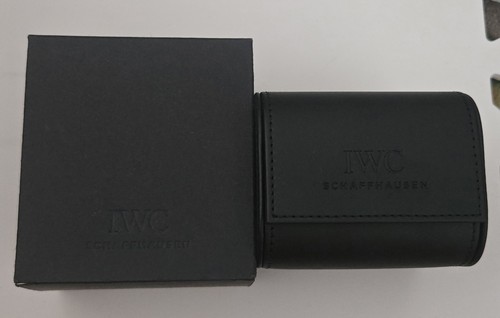 Iwc watch branded embossed - iwc,