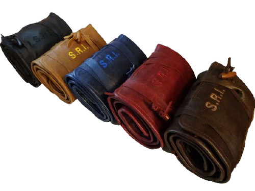 Real leather watch roll travel - leather,