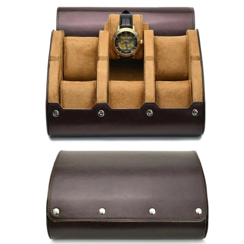 Genuine leather watch roll - genuine, 3-6
